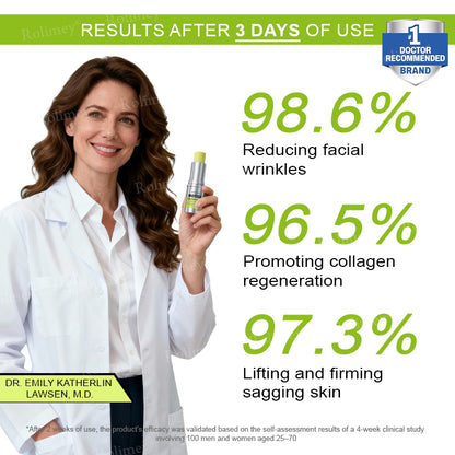 💐👨‍⚕️Made and shipped from the Australia ✅Rolimey® Botox & Vita-A Retinol Shot Wrinkle-Lift Tightening stick- Last Day Promotion 70% OFF