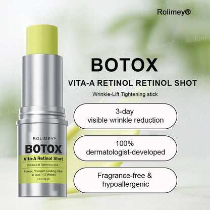 💐👨‍⚕️Made and shipped from the Australia ✅Rolimey® Botox & Vita-A Retinol Shot Wrinkle-Lift Tightening stick- Last Day Promotion 70% OFF