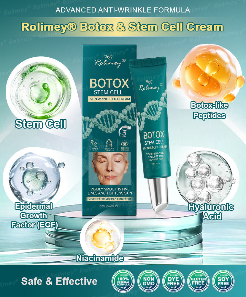 AU HOT SALES ✨Rolimey® Botox & Stem Cell Wrinkle-Lift Tightening Cream