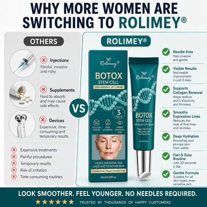 AU HOT SALES ✨Rolimey® Botox & Stem Cell Wrinkle-Lift Tightening Cream