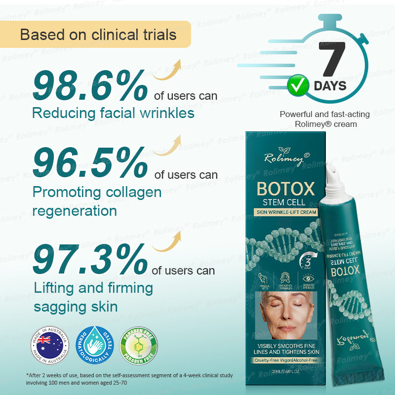 AU HOT SALES ✨Rolimey® Botox & Stem Cell Wrinkle-Lift Tightening Cream