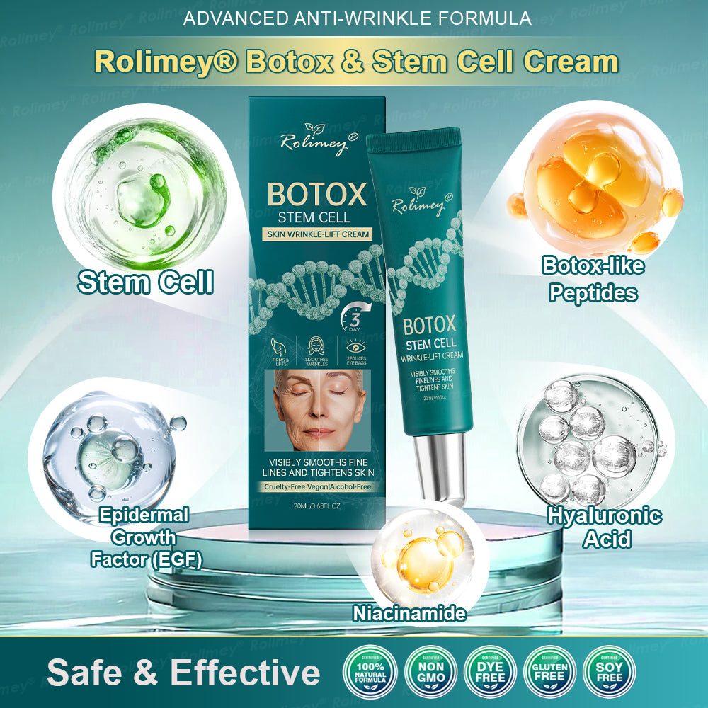 🔥💛AU HOT SALES ✨Rolimey® Botox & Stem Cell Wrinkle-Lift Tightening Cream