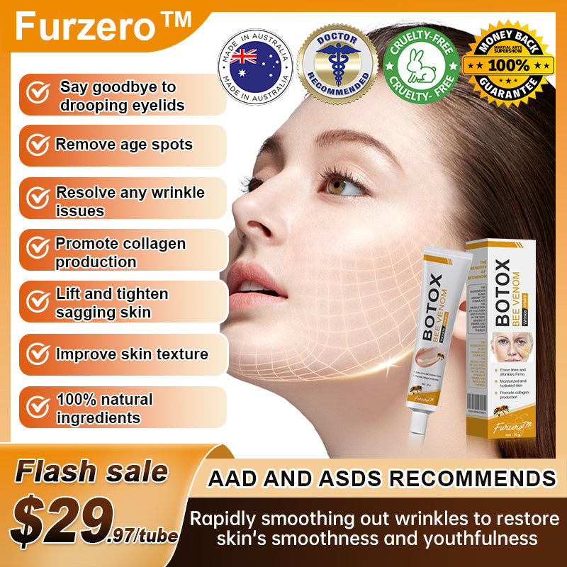 💓✨Made and Shipped from Australia✅ Furzero™ Botox Bee Venom Wrinkle Removal Cream- LAST DAY 70% OFF
