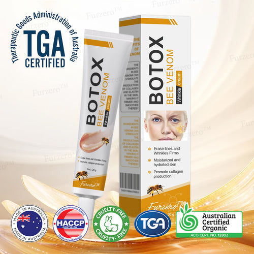 💛👨‍⚕️Made and Shipped from Australia✅ Furzero™ Botox Bee Venom Wrinkle Removal Cream- LAST DAY 70% OFF