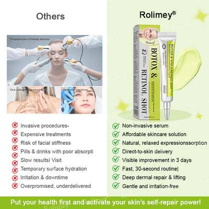 ✅💞Made and shipped from Australia 💫Rolimey® Botox & Vita-A Retinol Shot Wrinkle-Lift Tightening cream - Last Day Promotion 70% OFF