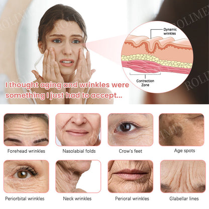 👨‍⚕️🫧Made and Shipped from Australia✅Rolimey®Botox & Stem Cell Firming Anti-Wrinkle Cream Last Day 70% OFF!