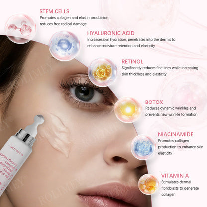 👨‍⚕️🫧Made and Shipped from Australia✅Rolimey®Botox & Stem Cell Firming Anti-Wrinkle Cream Last Day 70% OFF!