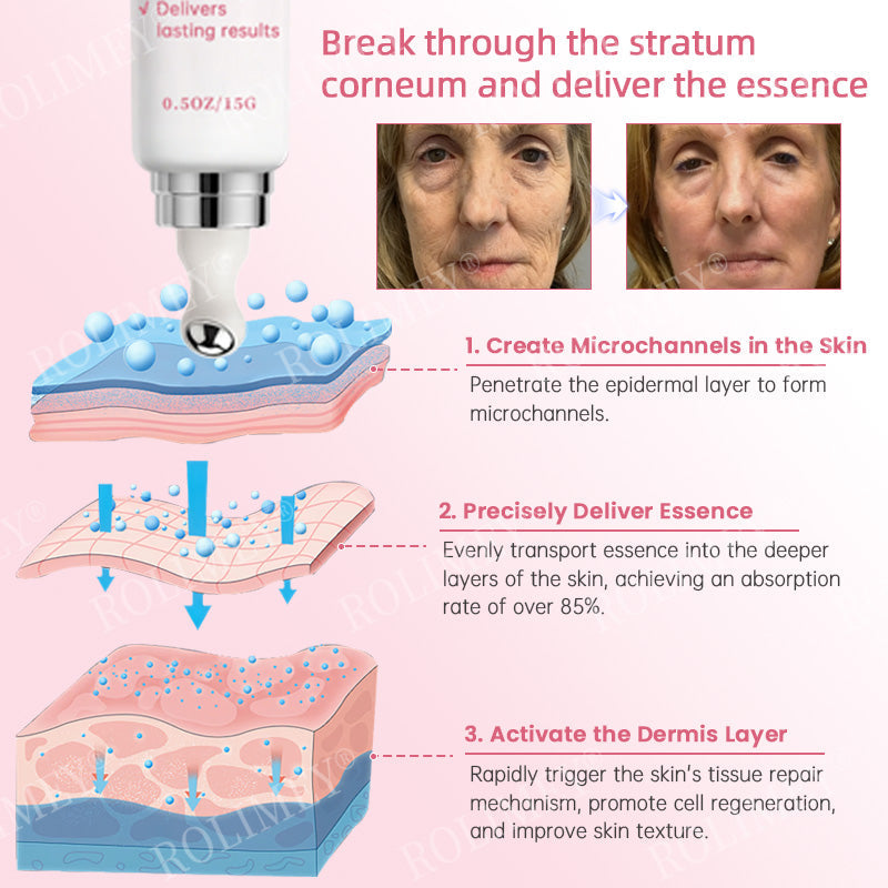 👨‍⚕️🫧Made and Shipped from Australia✅Rolimey®Botox & Stem Cell Firming Anti-Wrinkle Cream Last Day 70% OFF!