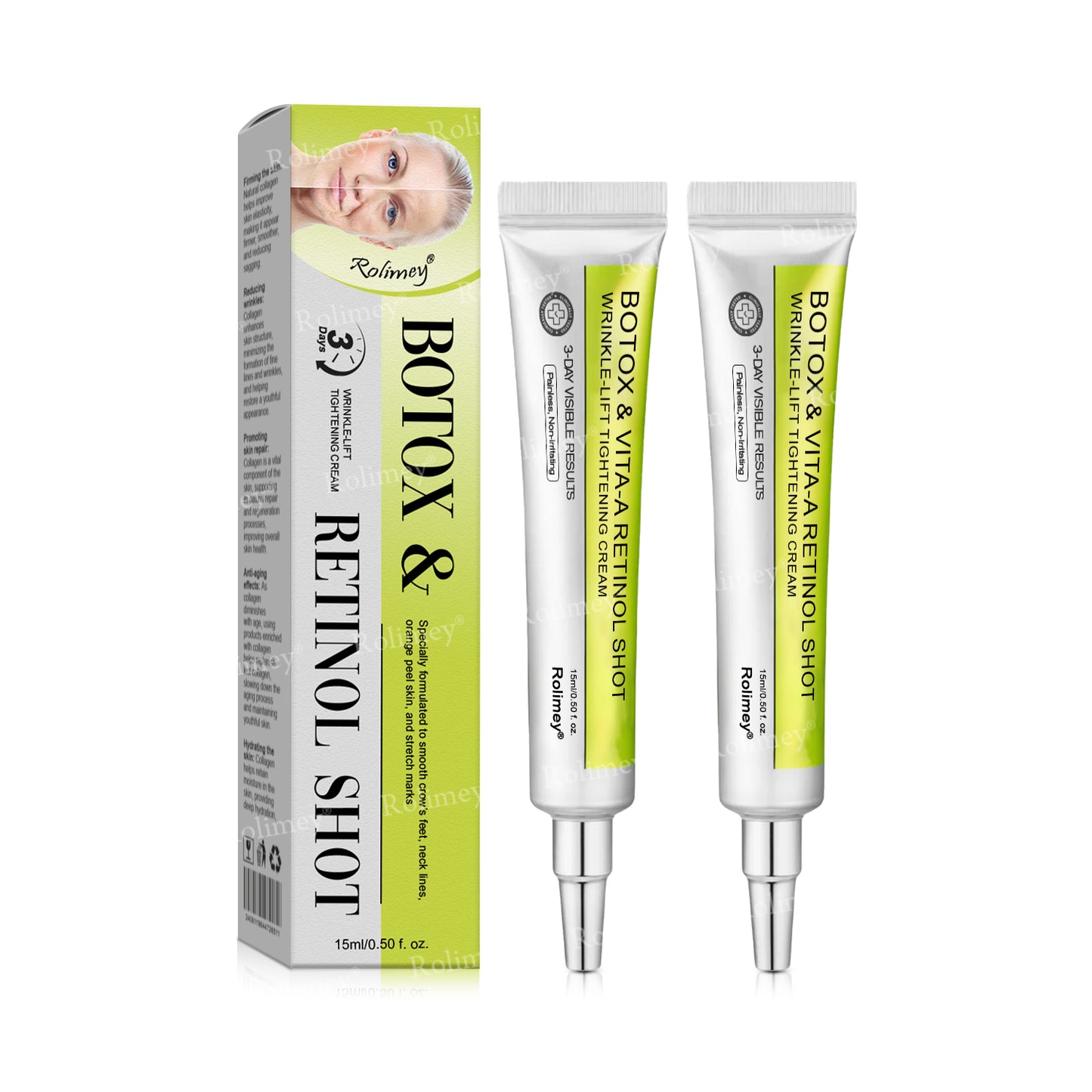 ✅💞Made and shipped from Australia 💫Rolimey® Botox & Vita-A Retinol Shot Wrinkle-Lift Tightening cream - Last Day Promotion 70% OFF
